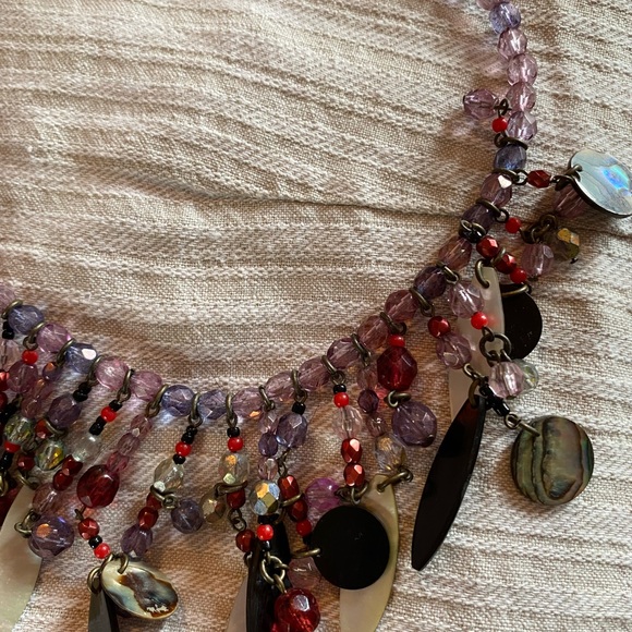 1990’s vintage bead and shell necklace! - Picture 3 of 4